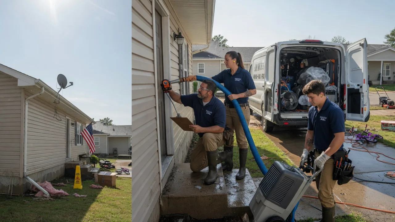 Ceiling Water Damage Restoration in Berlin, OH near me